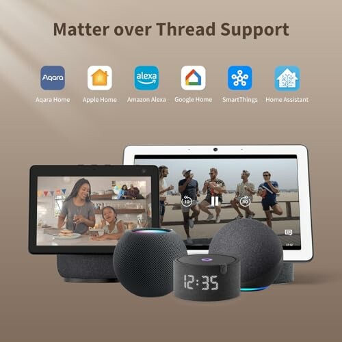 Smart-Home-Geräte mit Matter-Unterstützung